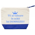 Gentuta multifunctionala bumbac, Tu ai valoare